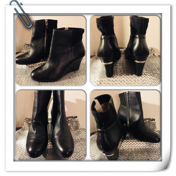 michael kors wedge ankle boots